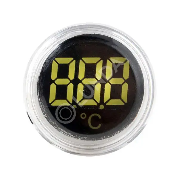 Индикатор значения температуры, белый ED16-22С PROxima, EKF