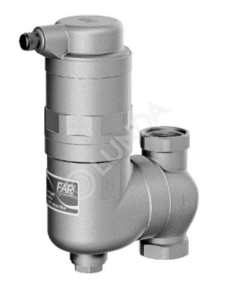 Деаэратор компактный с поворотным соединением, хромированный, Far