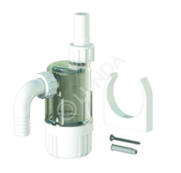 Нейтрализатор конденсата с фитингами для шланга Ø20, Far