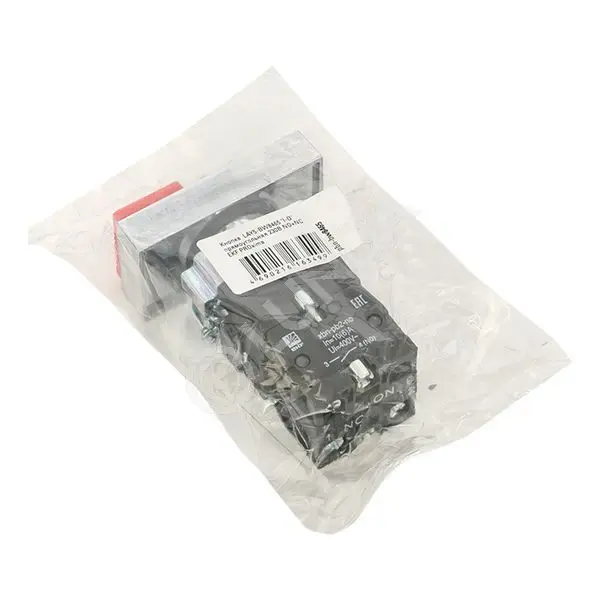 Кнопка LAY5-BW8465 "I-O" прямоугольная 230В NO+NC PROxima, EKF
