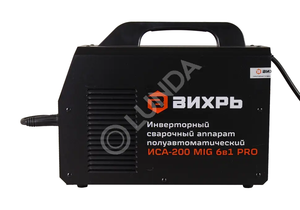 Сварочный полуавтомат ИСА-200 MIG 6в1 PRO, Вихрь